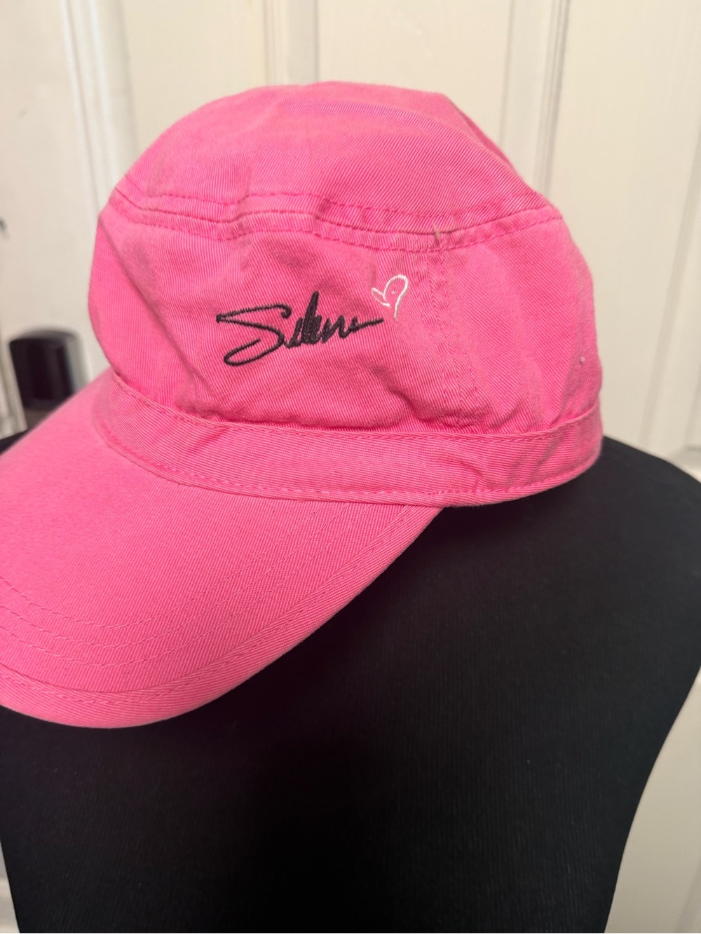 Selena’s  Pink Logo Cap